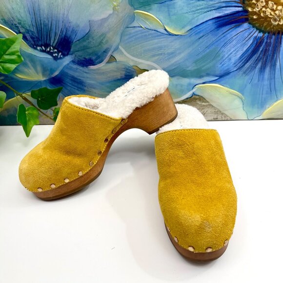 Rag & Bone Mara Clog - Shearling, Heeled Clog Size 35 / US 5.5 - Picture 5 of 13